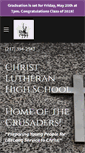 Mobile Screenshot of christlutheranbuckley.com